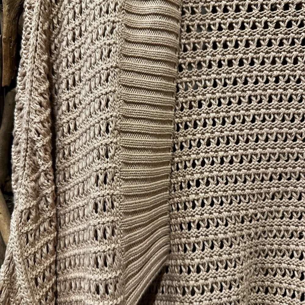 We The Free Beige Open-Knit Cardigan - Picture 5 of 5
